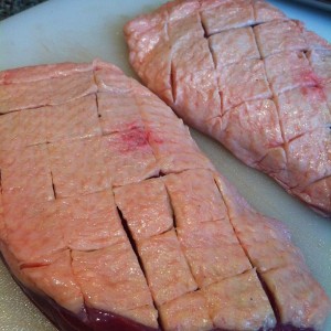 Scored Duck Brest by Manne