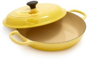 The Le Creuset Braiser. Love this thing.