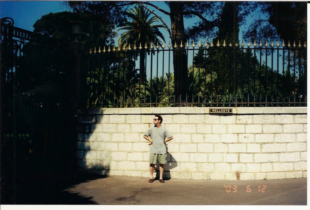 Dave at Villa Nellcote 001