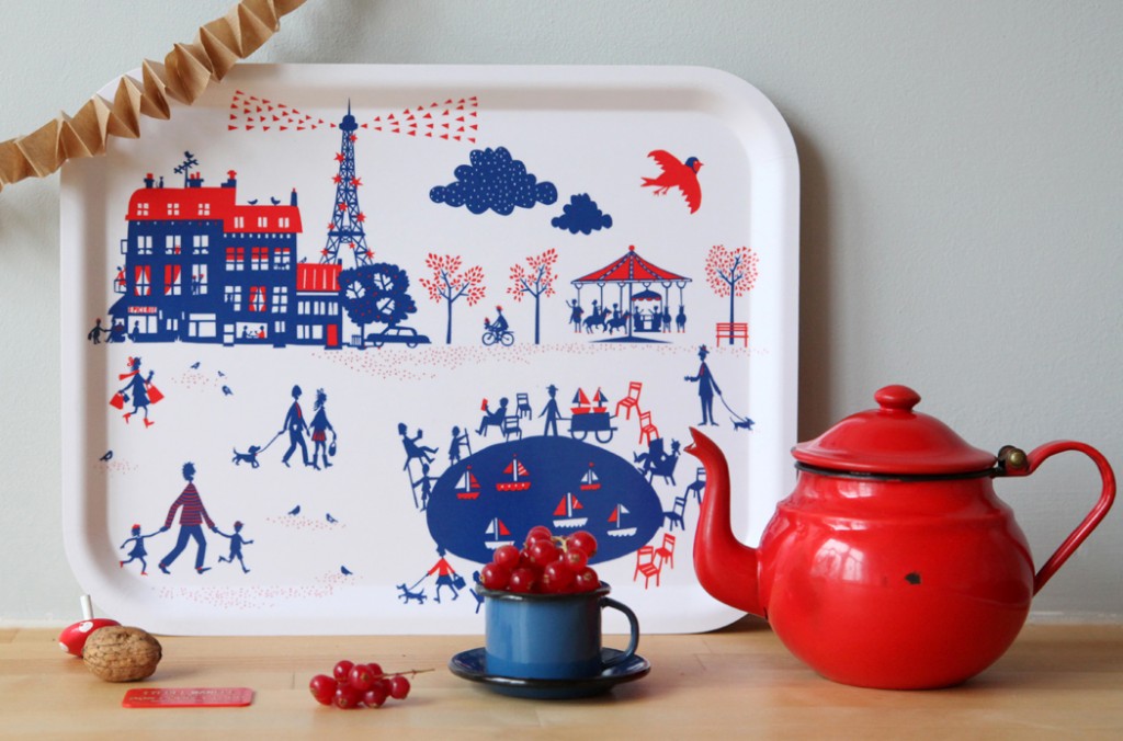 Tray from France