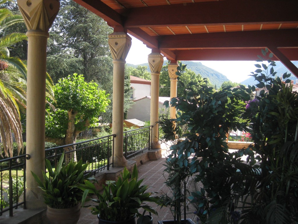 The terrace of of our room.